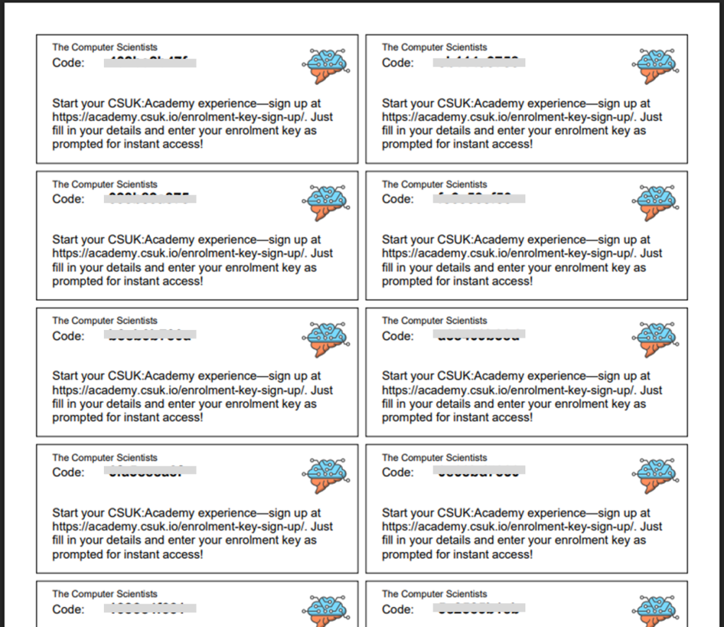 Enrolling Students (New Users) – CSUK:Academy